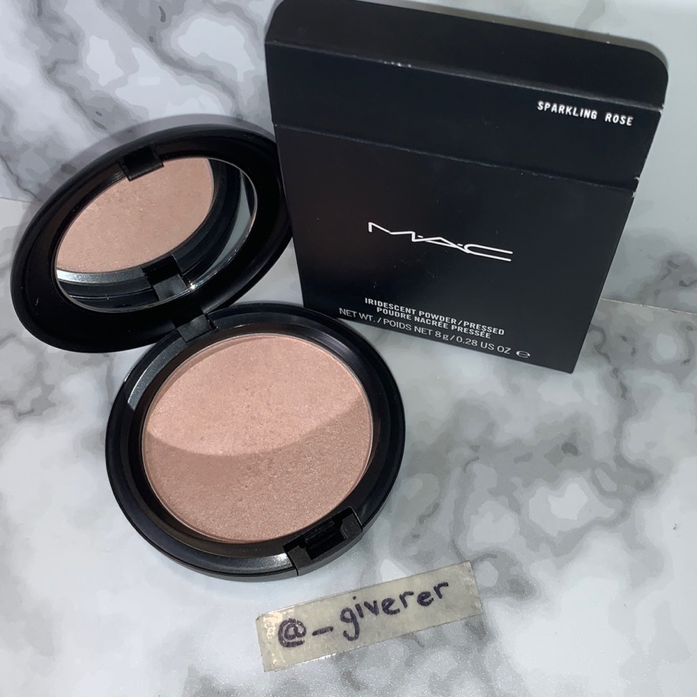 SPARKLING ROSE MAC Iridescent Powder W Box - Picture 3 of 17